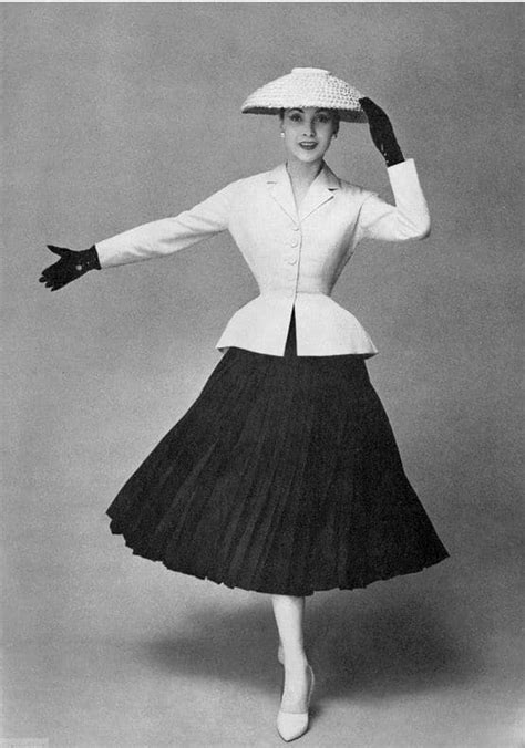 dior dress history|vintage Dior dresses 50s 60s.